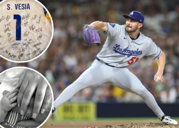 Dodgers' Alex Vesia reveals Rams' touching gesture to late daughter during NFC Championship game