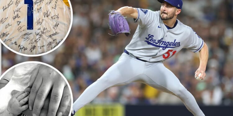 Dodgers' Alex Vesia reveals Rams' touching gesture to late daughter during NFC Championship game