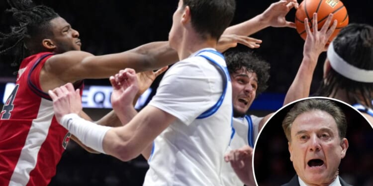 Rick Pitino wants NCAA coach's challenge rule to include foul calls