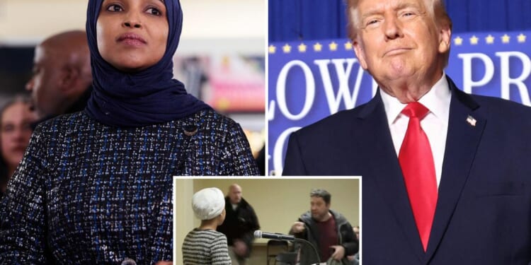 Rep. Ilhan Omar suggests Trump is to blame for syringe attack: ‘So obsessed with me’ 