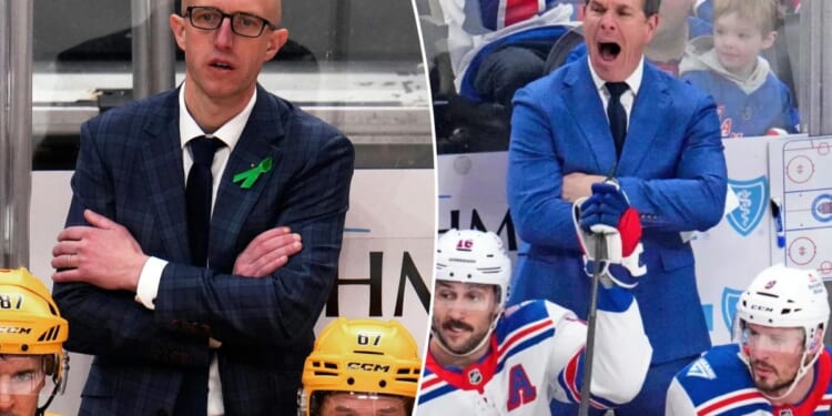Rangers, Penguins veering down drastically different paths after coach swap