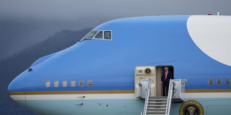 Air Force One to land at Joint Base Andrews after crew finds 'minor electrical issue'