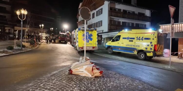 Dozens believed dead after fire at New Year's celebration in Switzerland 
