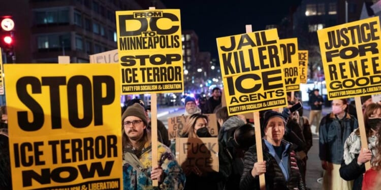 Hundreds protest fatal shooting by ICE officer in Minneapolis