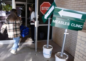 Map shows where measles is spreading fastest in 2026