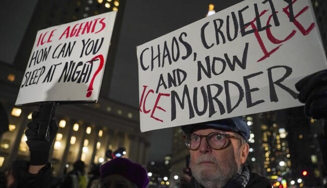 NYC Leftist Protesters Call for Hanging of Kristi Noem and the Execution of ICE Agents – Twitchy