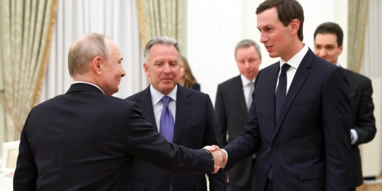 Trump Pushes Ukraine Peace Deal As Kushner, Witkoff Hold Talks With Putin