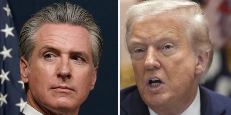 Trump slams Newsom over Davos actions, possible White House ambitions