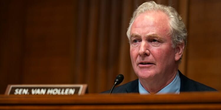 Van Hollen: 'ICE agents are the ones breaking the law, not the peaceful protesters’