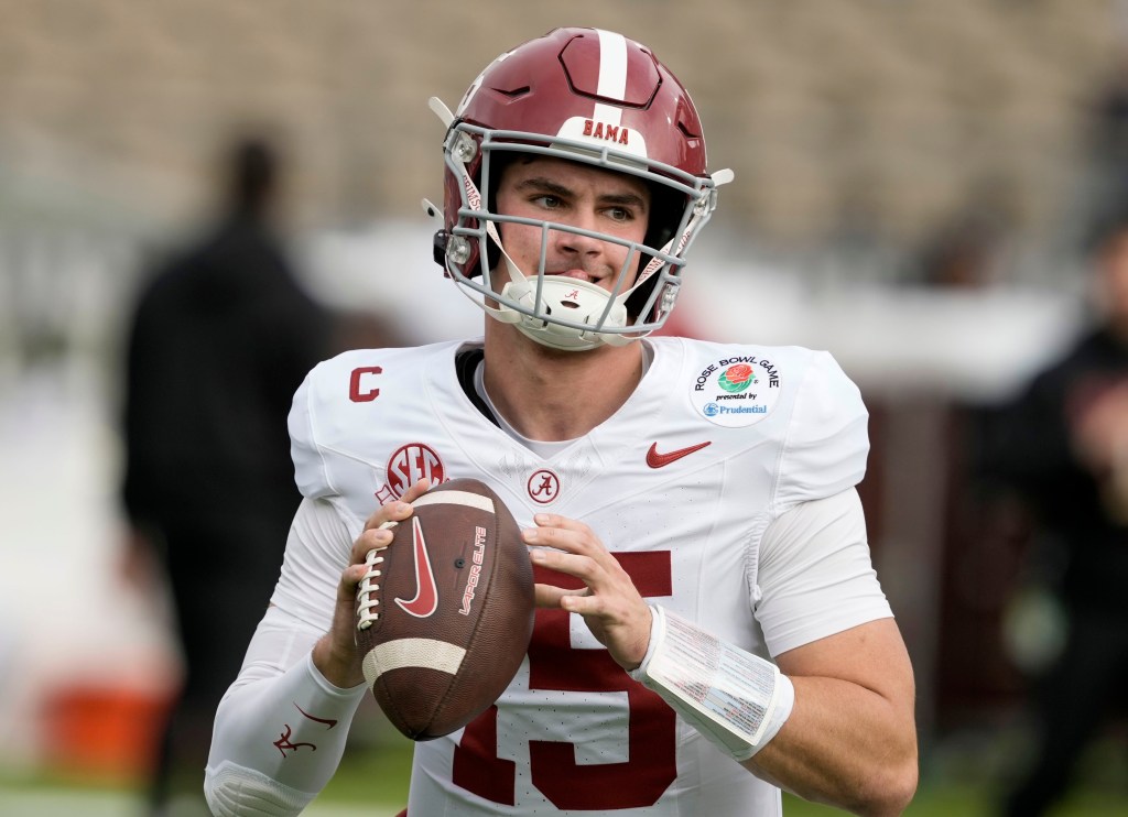 Ty Simpson likely will be the No. 2 quarterback in most of the 2026 NFL Draft mock drafts.