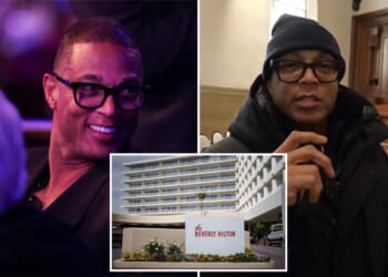 Don Lemon returns to the scene of arrest, gets gushing reception at pre-Grammys bash