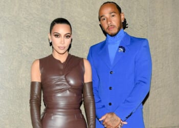 Kim Kardashian jets to UK for secret rendezvous with F1 star Lewis Hamilton: report