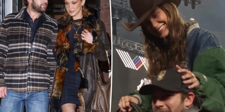 Bella Hadid and cowboy Adan Baneoulos split over lifestyles