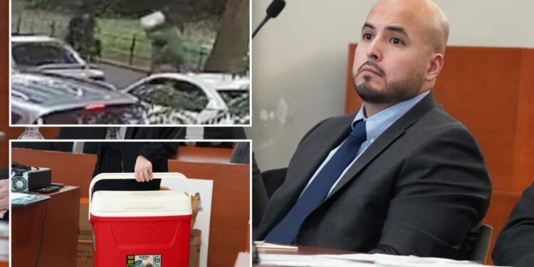 NYPD sergeant testifies he feared drug suspect ‘was going to kill my guys’ before fatal cooler throw