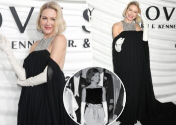 Naomi Watts channels Jackie Kennedy at 'Love Story' premiere