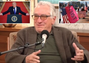 De Niro calls on people to 'resist, resist, resist' Trump during interview