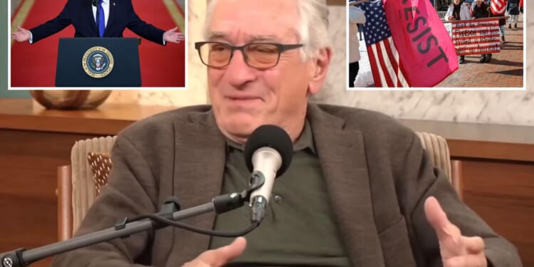 De Niro calls on people to 'resist, resist, resist' Trump during interview
