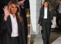 Melania Trump wears Dolce & Gabbana pantsuit to State of the Union 2026