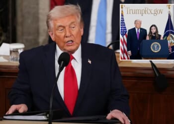 Trump touts lower drug prices, reveals TrumpRx's first customer, during State of the Union address
