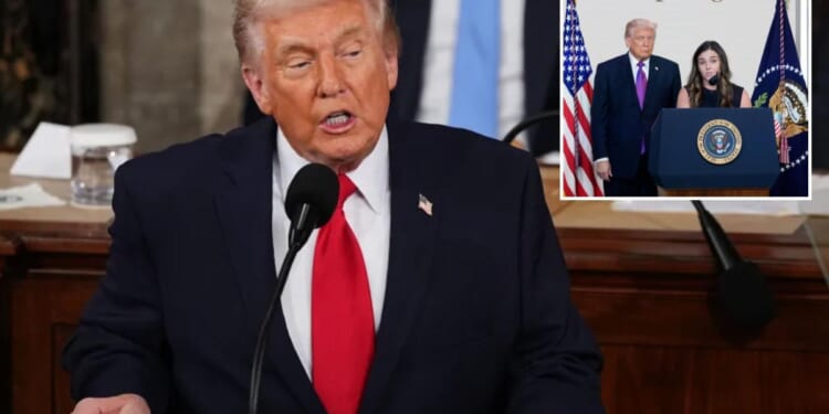 Trump touts lower drug prices, reveals TrumpRx's first customer, during State of the Union address