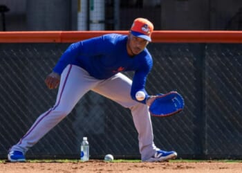 Jorge Polanco 'just going for it' in Mets first base experiment