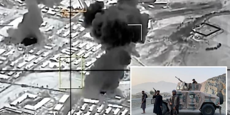 Pakistan bombs Taliban targets in Afghan cities, minister calls it 'open war'