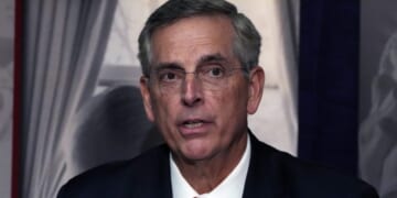 Georgia Republican compares Raffensperger to 'Judas' in gubernatorial launch