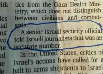 New York Times Misleads Readers on Gaza Death Toll