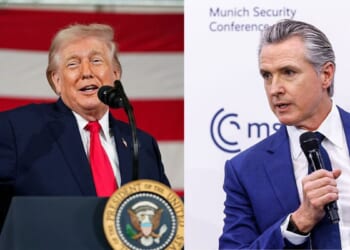 Trump Taunts Newsom With 2028 Suggestion After Viral SAT Comment