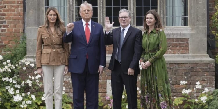 Trump says he had ‘productive’ discussions with Starmer over Diego Garcia military base