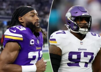 Vikings to cut Aaron Jones, Javon Hargrave in cap purge