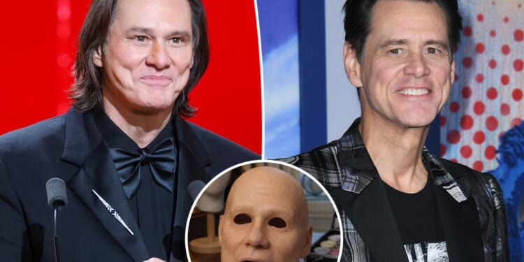 Jim Carrey claps back at 'clone' theories over 'unrecognizable' César Awards appearance
