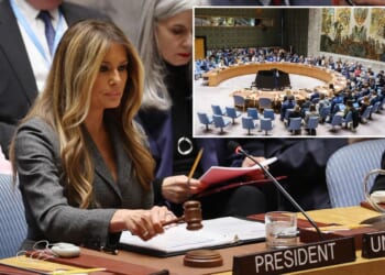 Melania Trump makes history presiding over UN Security Council; acknowledges 'challenging times'