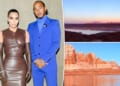 Kim Kardashian and Lewis Hamilton share epic photos from romantic Lake Powell trip