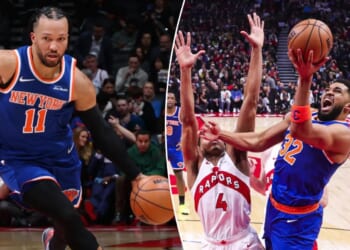 Knicks roll past Raptors thanks to late-game defensive push