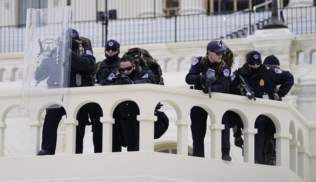 Plaque Honoring the Heroism of Capitol Police Officers on January 6 Installed in Capitol – Twitchy