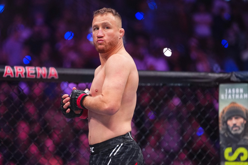 Justin Gaethje prepares for his January 2026 bout.