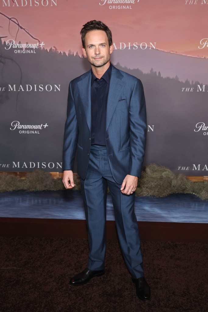 Patrick J. Adams attends the premiere of "The Madison"