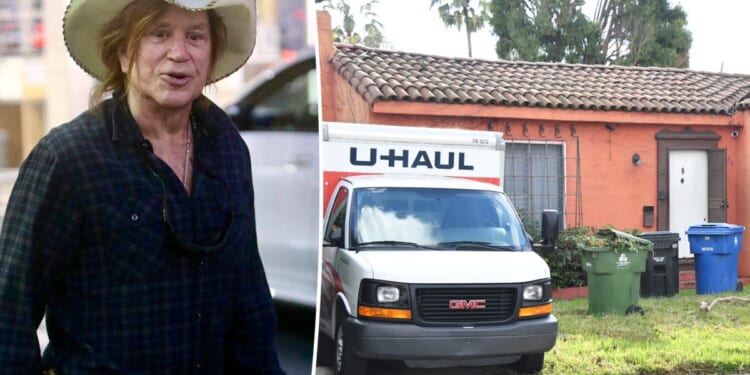 Mickey Rourke officially kicked out of LA home