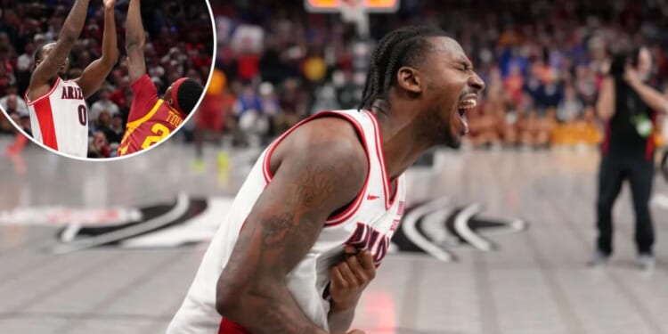 Arizona beats Iowa State at buzzer in wild end to Big 12 semifinal