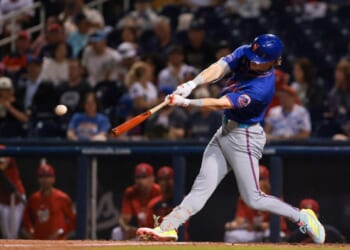 Carson Benge keeps displaying what Mets like in spring games