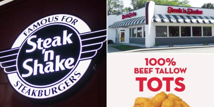 Steak 'n Shake's beef tallow tater tots spark fiery online debate