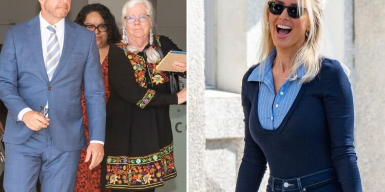 'Addict' assemblyman brings his mom to court as he faces off with glamorous wife amid toxic divorce fight