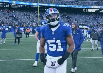 Abdul Carter's new Giants jersey number revealed