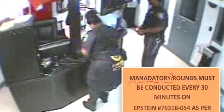 New video shows guards milling about while Epstein a few feet away in his cell, possibly dead