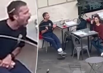 Shia LaBeouf shouts at woman in Rome in video footage