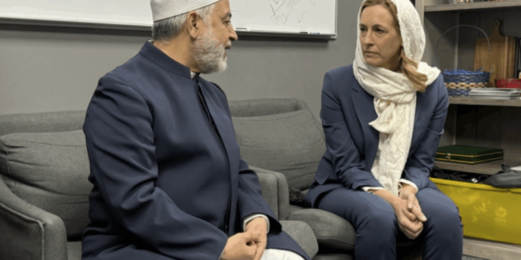 'Moderate' Mikie Sherrill Attends Ramadan Services With Imam Who Faced Deportation Proceedings Over Alleged Ties to Hamas and Calls for 'New Intifada'