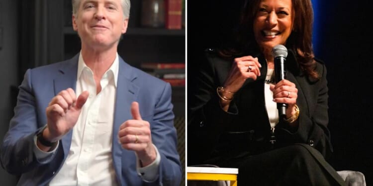 Gavin Newsom jabs Kamala Harris over memoir depiction