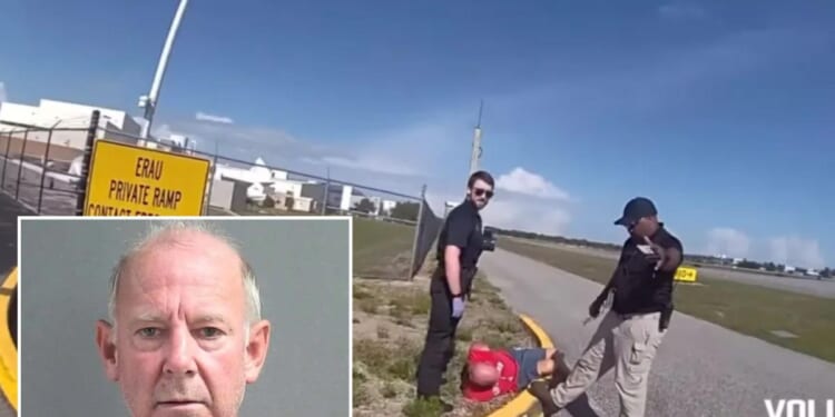 Florida man confesses to getting high and drunk after crashing Mustang through airport gate, trying to board planes: wild video