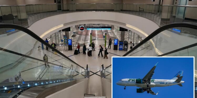 'Unruly' Frontier Airlines passenger makes verbal bomb threat after landing at Atlanta airport